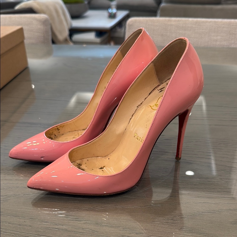 Christian Louboutin Pigalle Heels in Pink